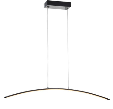 Roxanna 41.5" Dimmable Adjustable Integrated LED Metal Linear Pendant - JONATHAN Y